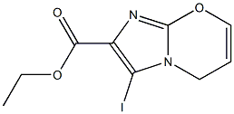 ethyl 3-iodoH-iMidazo[1,2-a]pyridine-2-carboxylate Struktur