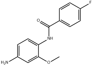 N-(4-amino-2-methoxyphenyl)-4-fluorobenzamide Struktur