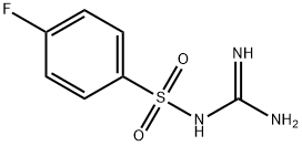 N-[Amino(imino)methyl]-4-fluorobenzenesulfonamide Structure