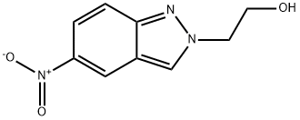 2-(5-Nitro-2H-indazol-2-yl)ethanol Structure
