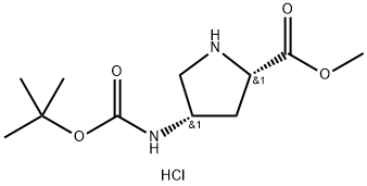 Methyl (2S,4S)-4-Boc-aMinopyrrolidine-2-carboxylate hydrochloride|(2S,4S)-4-((叔丁氧基羰基)氨基)吡咯烷-2-甲酸甲酯鹽酸鹽