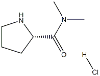 (S)-N,N-DiMethyl-2-pyrrolidinecarboxaMide HCl|(S)-N,N-二甲基吡咯烷-2-甲酰胺鹽酸鹽