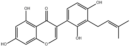 LICOISOFLAVONE A Struktur