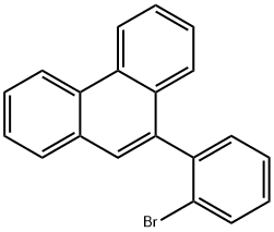 9(2-溴苯基)菲, 3582-48-7, 結(jié)構(gòu)式