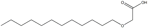 Acetic acid, (dodecyloxy)- Struktur
