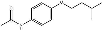 Acetamide, N-[4-(3-methylbutoxy)phenyl]- Structure