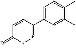 3(2H)-Pyridazinone, 6-(3,4-dimethylphenyl)- Struktur