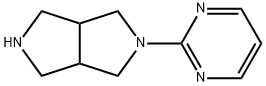 2-(pyrimidin-2-yl)octahydropyrrolo[3,4-c]pyrrole Struktur