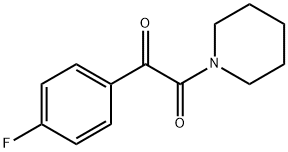 1-(4-氟苯基)-2-(1-哌啶)-1,2-乙二酮, 1268138-60-8, 結(jié)構(gòu)式