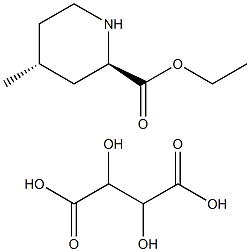 Ethyl (2R,4R)-4-methyl-2-piperidinecarboxylate L-(+)-tartarate