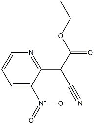 ETHYL 2-CYANO-2-(3-NITROPYRIDIN-2-YL)ACETATE