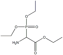 Acetic acid, amino(diethoxyphosphinyl)-, ethyl ester