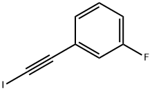 3-Fluoro-(2-iodoethynyl)benzene Struktur