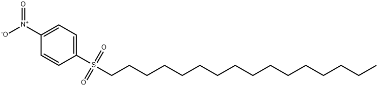HEXADECYL 4-NITROPHENYL SULFONE Struktur