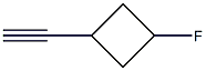 1-ETHYNYL-3-FLUOROCYCLOBUTANE Structure
