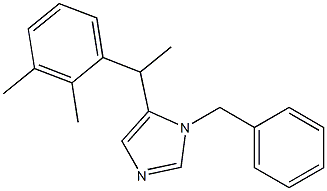 5-(1-(2,3-二甲基苯基)乙基)-1-芐基-1H-咪唑