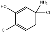 Phenol,  3-amino-3,6-dichloro-  (6CI) Struktur