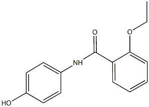 2-ethoxy-N-(4-hydroxyphenyl)benzamide Struktur