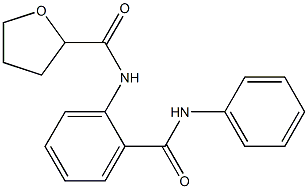 N-[2-(phenylcarbamoyl)phenyl]oxolane-2-carboxamide Structure