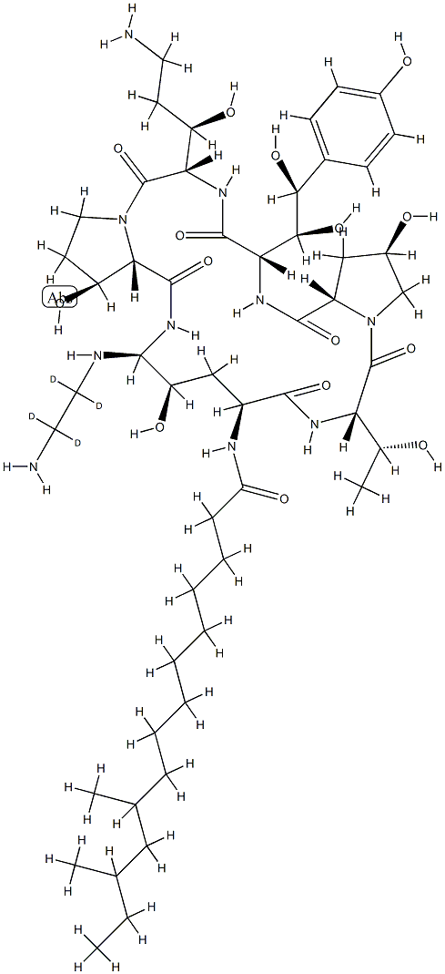 Caspofungin Acetate-d4|Caspofungin Acetate-d4
