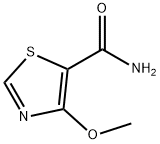 5-Thiazolecarboxamide,4-methoxy-(9CI) Struktur
