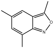 2,1-Benzisoxazole,3,5,7-trimethyl-(9CI) Struktur