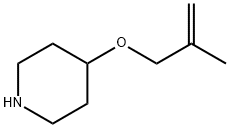 4-(2-methylallyloxy)piperidine Structure