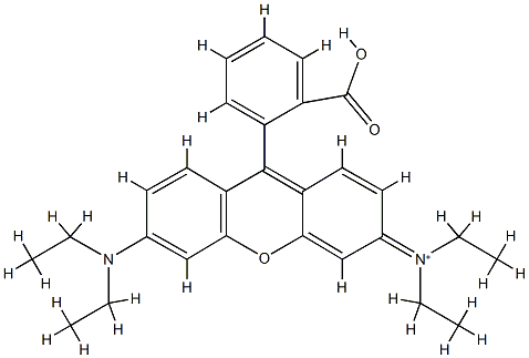 rhodamine B Struktur