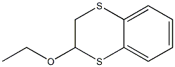 1,4-Benzodithiin,2-ethoxy-2,3-dihydro-(9CI) Struktur