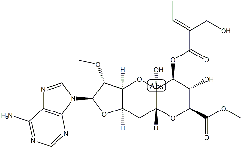 Herbicidin A Struktur