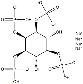 D-myo-Inositol-1,2,3,5-tetraphosphate (sodium salt) Structure