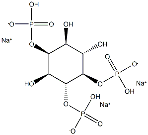D-myo-Inositol-2,4,5-triphosphate (sodium salt) Structure