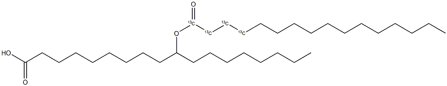 10-PAHSA 13C4 Struktur