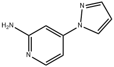 4-(1H-PYRAZOL-1-YL)PYRIDIN-2-AMINE Structure