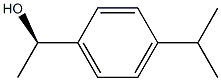 (1R)-1-(4-ISOPROPYLPHENYL)ETHANOL Struktur