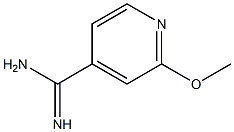 2-methoxypyridine-4-carboxamidine Struktur