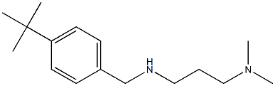 [(4-tert-butylphenyl)methyl][3-(dimethylamino)propyl]amine Struktur