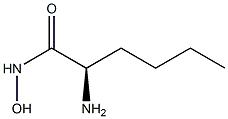 (2R)-2-Butyl-2-aminoacetohydroxamic acid Struktur