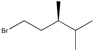 [R,(+)]-1-Bromo-3,4-dimethylpentane Struktur