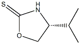 (R)-(+)-4-ISOPROPYL-1,3-OXAZOLIDINETHIONE Struktur