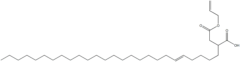 2-(5-Hexacosenyl)succinic acid 1-hydrogen 4-allyl ester Struktur