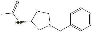 (R)-N-Benzyl-3-AcetylaminoPyrrolidine Struktur