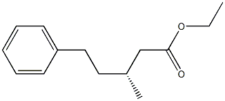 (3R)-3-Methyl-5-phenylpentanoic acid ethyl ester Struktur