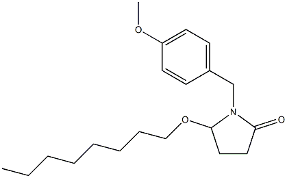 5-(Octyloxy)-1-[4-methoxybenzyl]pyrrolidin-2-one Struktur