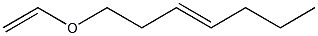 Ethenyl 3-heptenyl ether Struktur