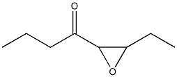 1-(3-Ethyloxiranyl)-1-butanone Struktur
