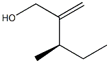 [R,(-)]-3-Methyl-2-methylene-1-pentanol Struktur