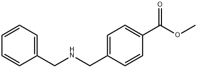 methyl 4-[(benzylamino)methyl]benzoate Structure