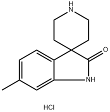 6-Methylspiro[indoline-3,4'-piperidin]-2-one hydrochloride Structure