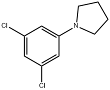 Pyrrolidine, 1-(3,5-dichlorophenyl)- Struktur